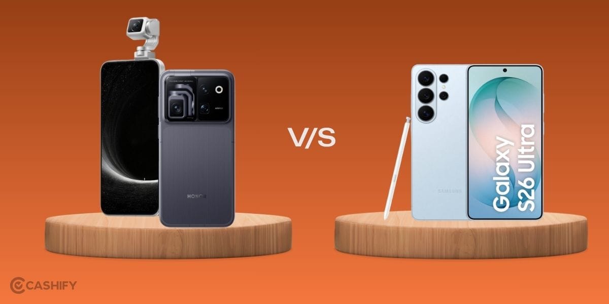 Honor Robot Phone vs Samsung Galaxy S26 Ultra Comparison 1-on-1