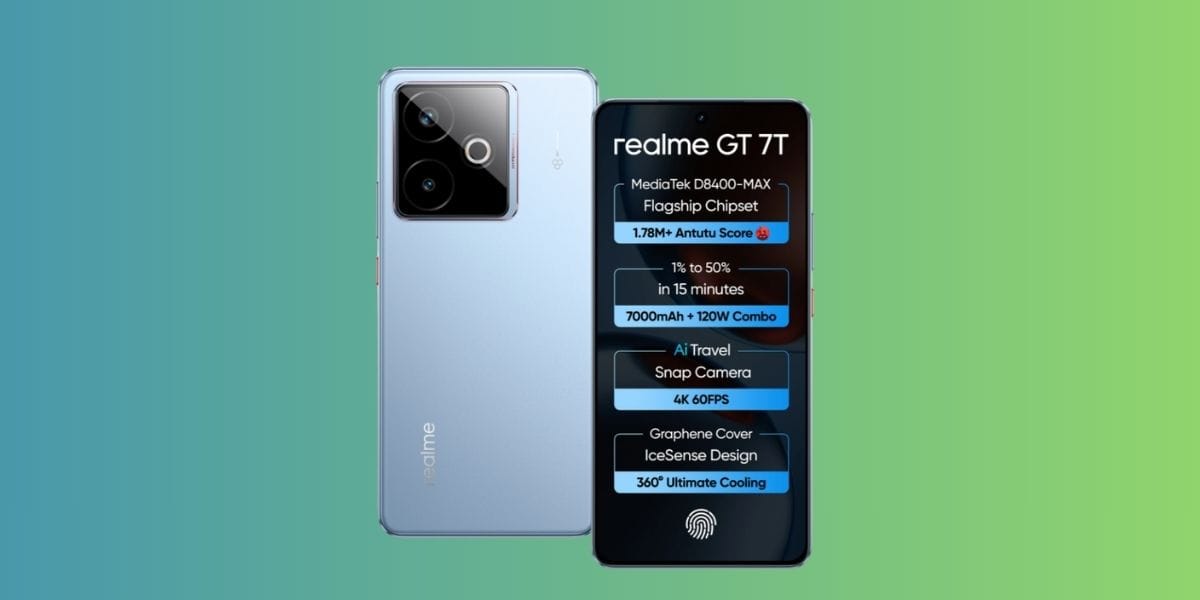 Realme GT 7T Sale: Flipkart Minutes Brings Discount, Buy It For Rs 33,249