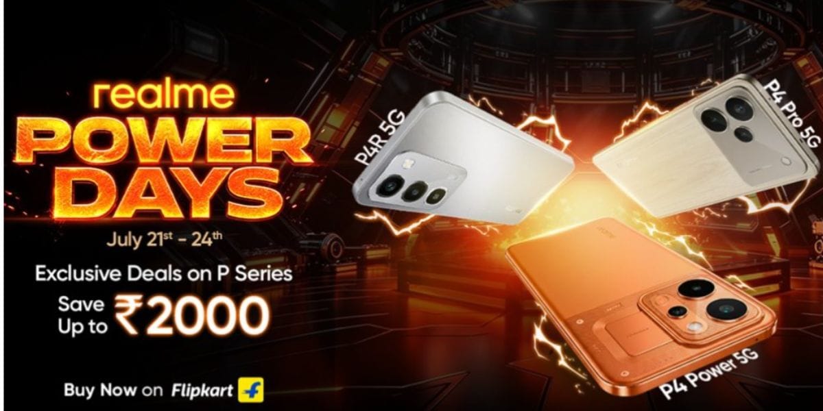 Realme Power Days Sale Starts On Flipkart: Check Top Deals