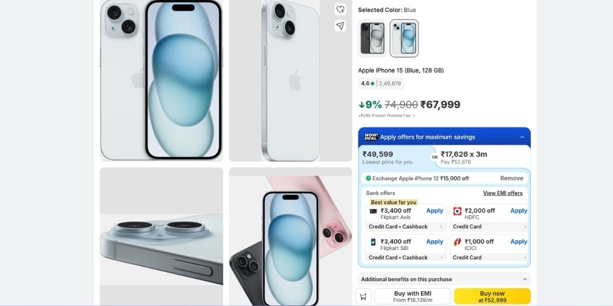 You Can Buy iPhone 15 Under 50000 If You Own iPhone 12: A Must Try Exchange Offer