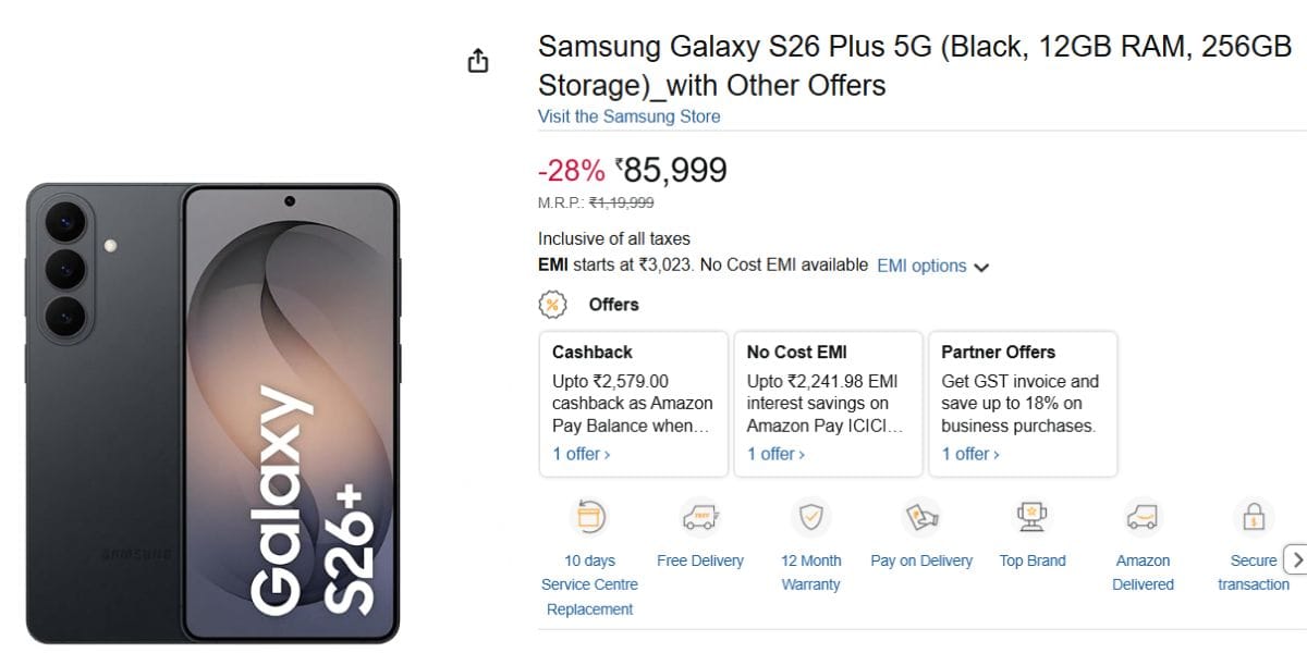 samsung s26 plus price amazon