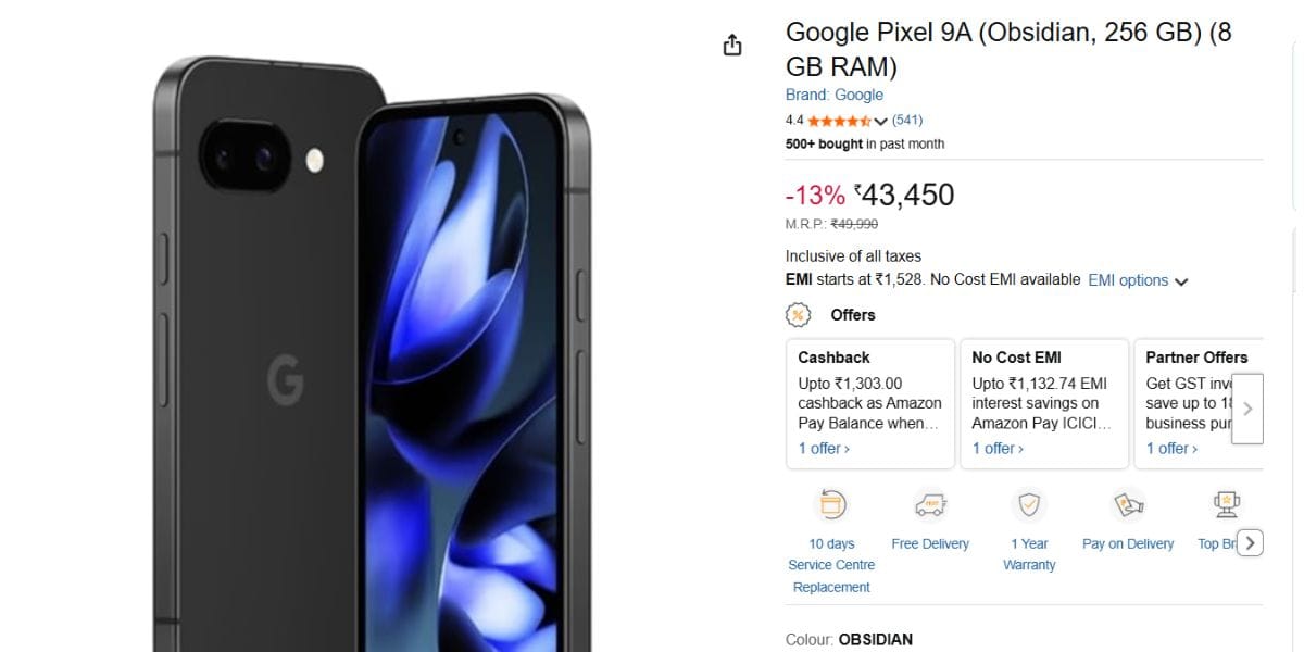 google pixel 9a offer