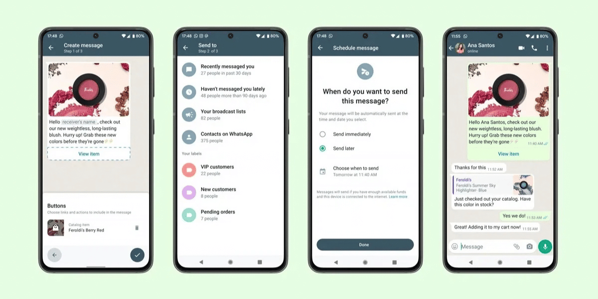 Business WhatsApp Messages new  Pricing explained