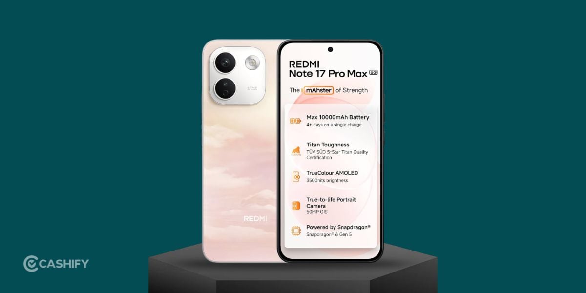 Redmi Note 17 Pro Max 5G: 10000 mAh battery mobile