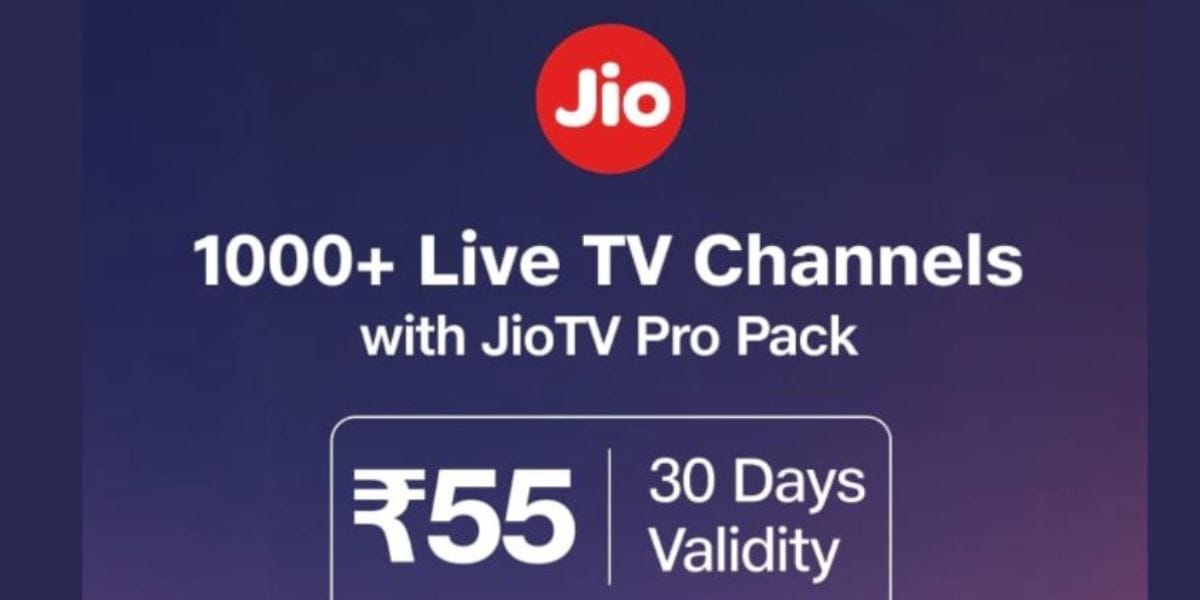Jio Is Offering 1000+ TV Channels For Just Rs. 55 In Its New JioTV Offer: Check Out