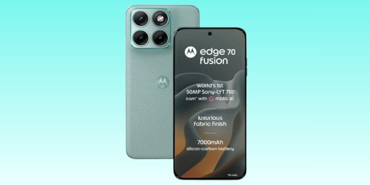 Motorola Edge 70 Fusion Sale On Flipkart Brings Price At Just 27K
