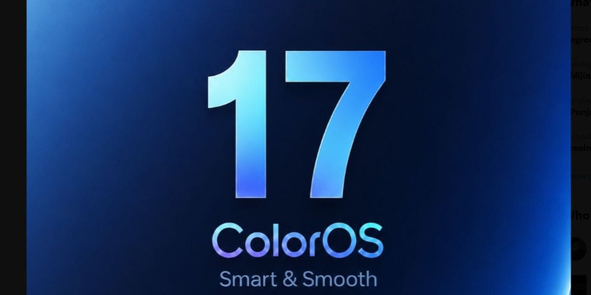 ColorOS 17 Release Confirmed For 17 September Alongside A New OPPO Phone!