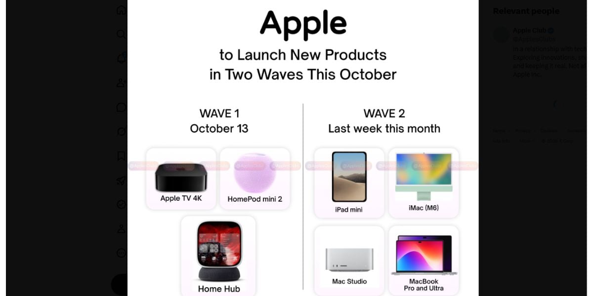 Apple October Launches: MacBook, HomePod and More Big Releases