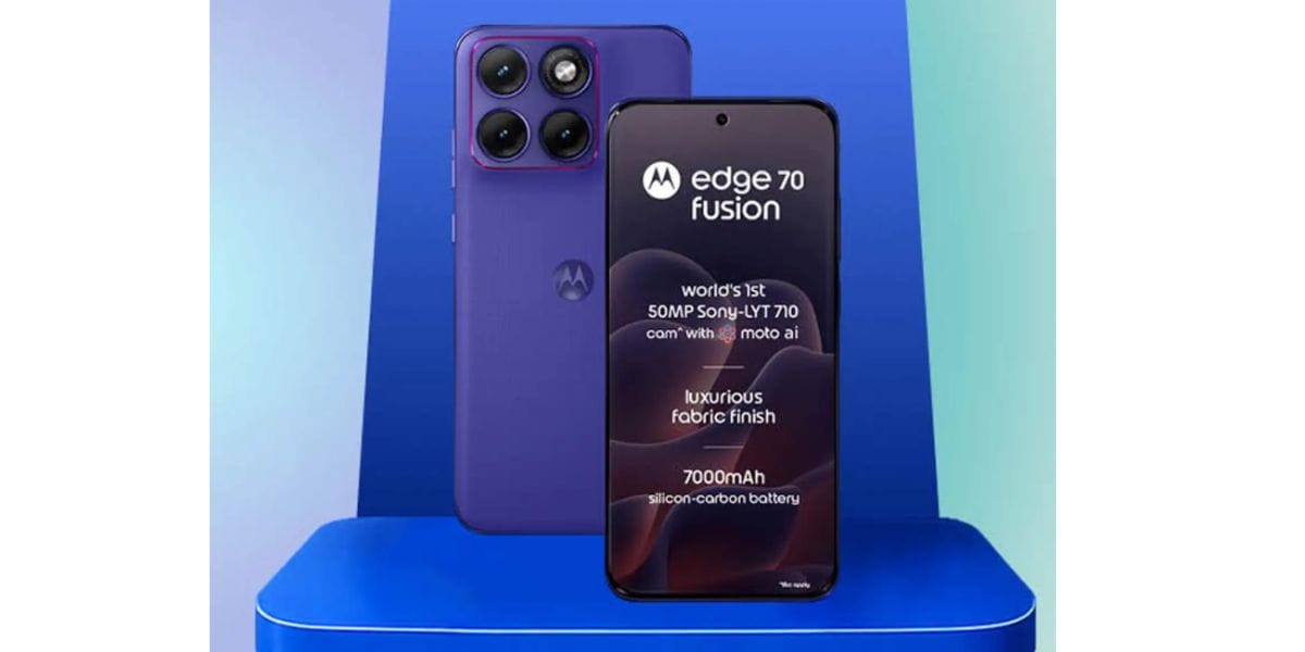 Motorola Edge 70 Fusion Discount Alert! Get It For Just 29,499 In This Deal