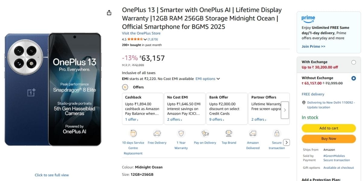 oneplus 13 deal