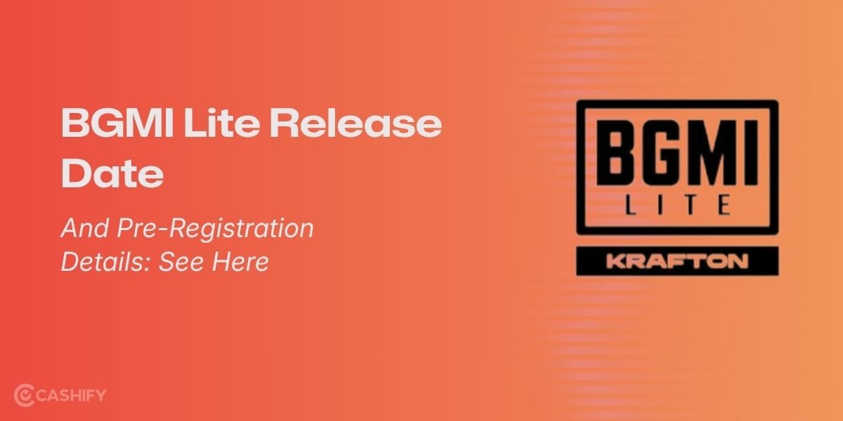 BGMI Lite Release Date And Pre-Registration Details: See Here