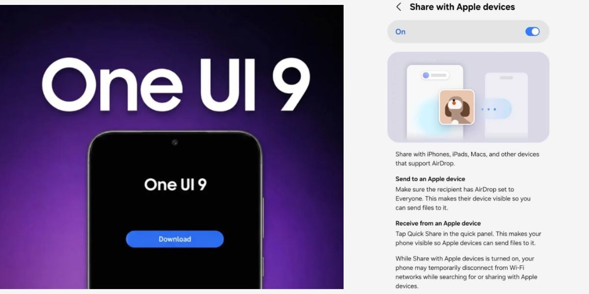 One UI 9 Airdrop Feature Drops For The First Time In Samsung A56 And A57: See How It Is