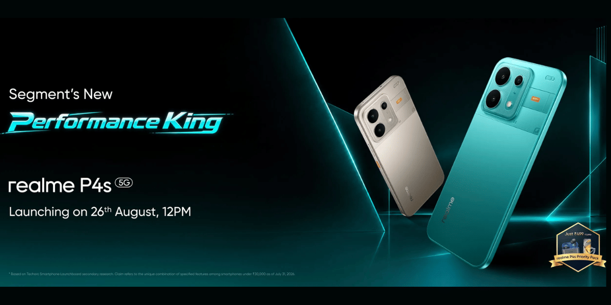 realme P4s Launches With A Massive Battery And 144Hz Display: Check Price