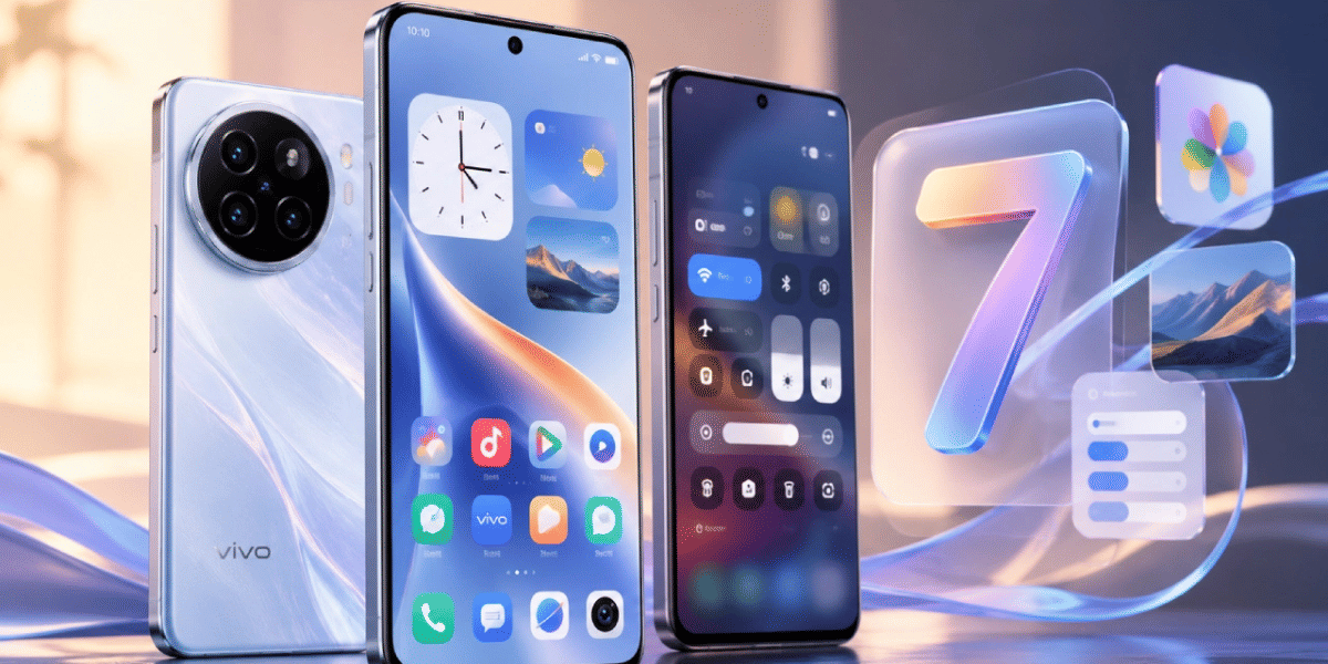 Vivo OriginOS 7 beings glass-like display
