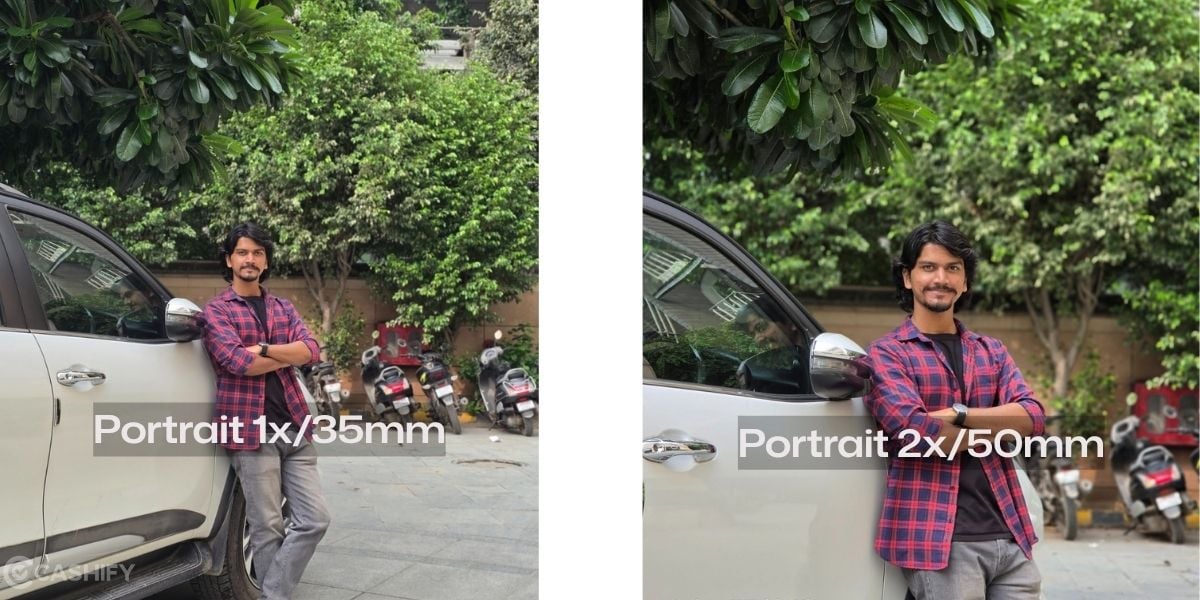 Portrait settings for how to take better photos