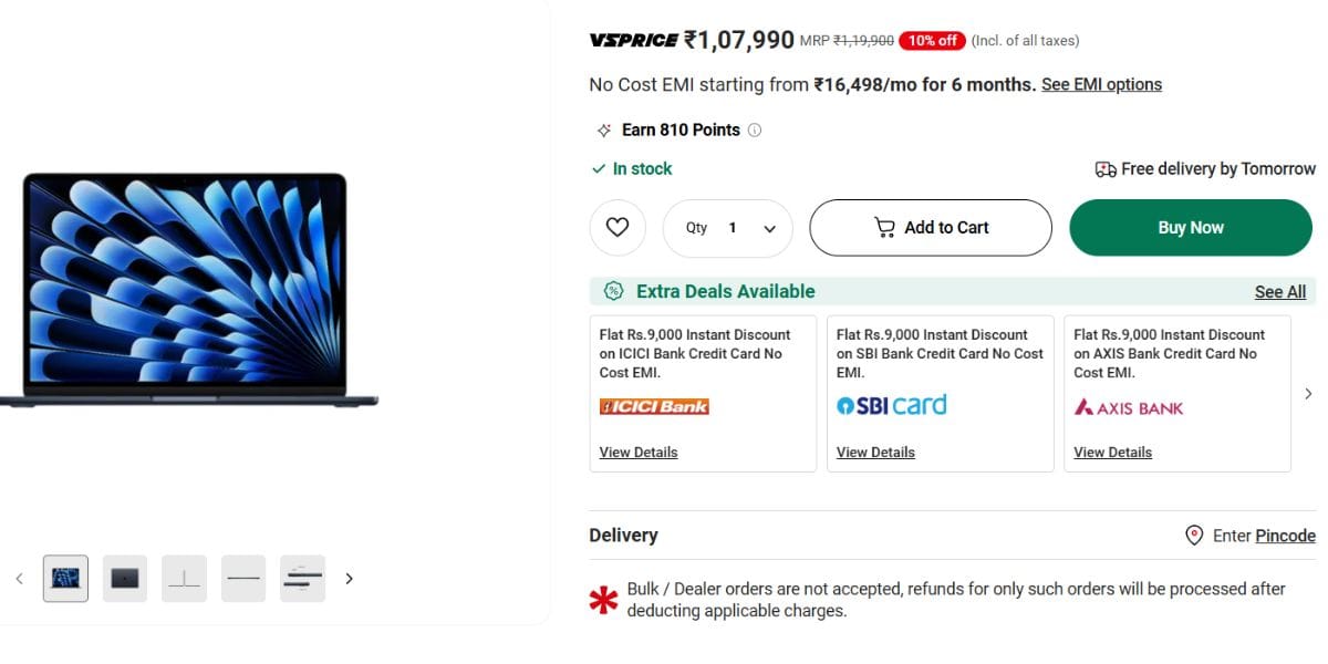 macbook air m5 deal