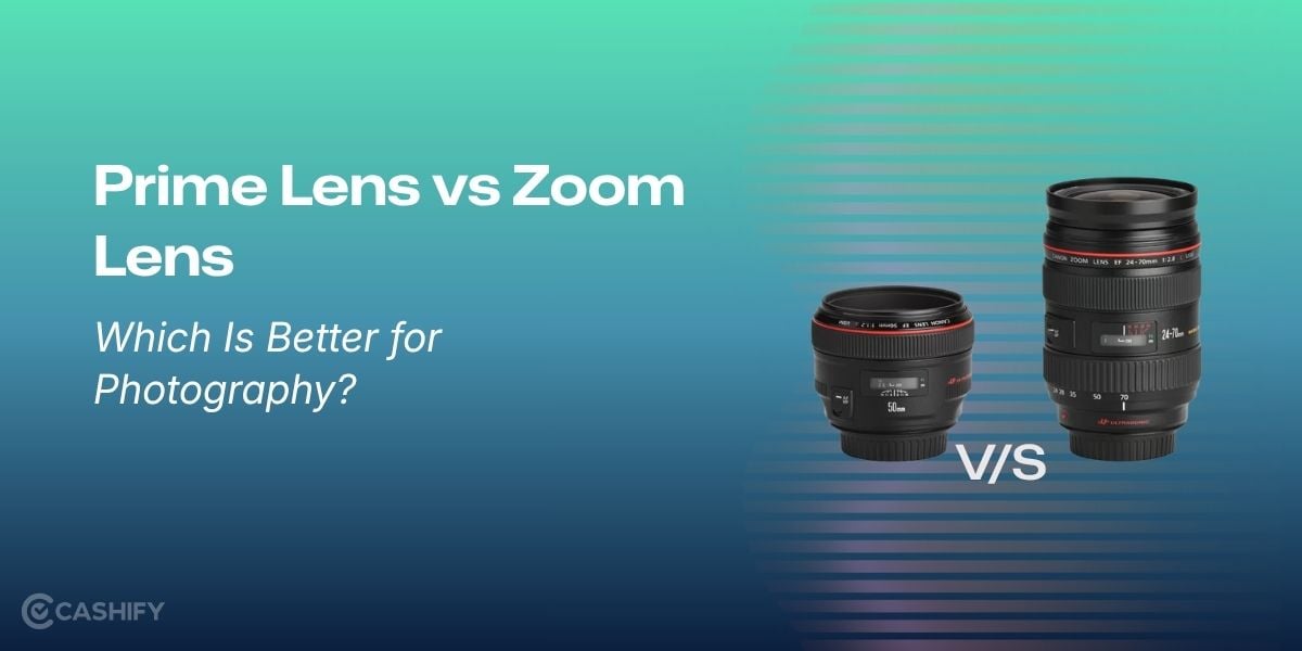 Prime Lens vs Zoom Lens: Which Is Better for Photography?