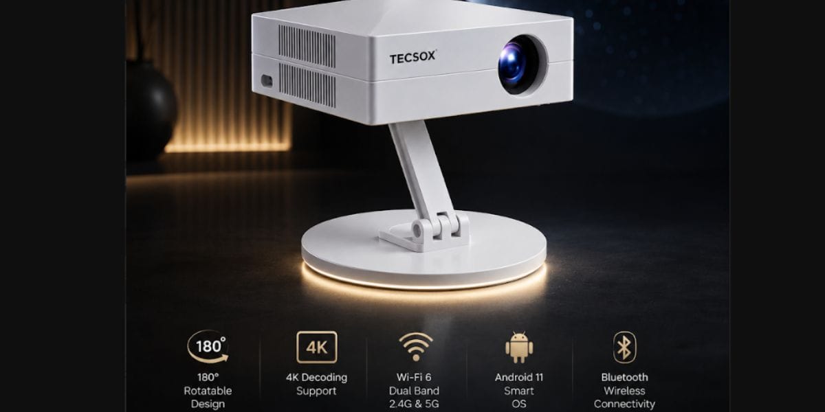 Tecsox Prime Smart Projector Launches In India At Just 10,000! See Price And Features