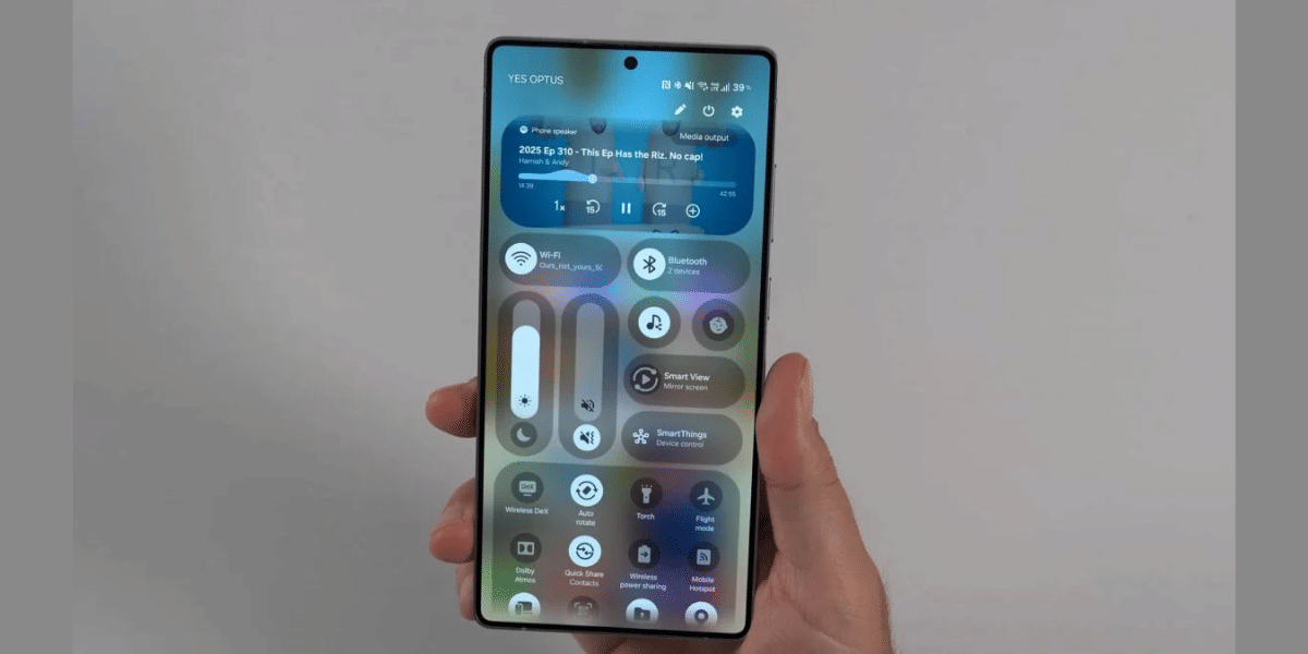 OneUI 9.5 leaks reveal the new display