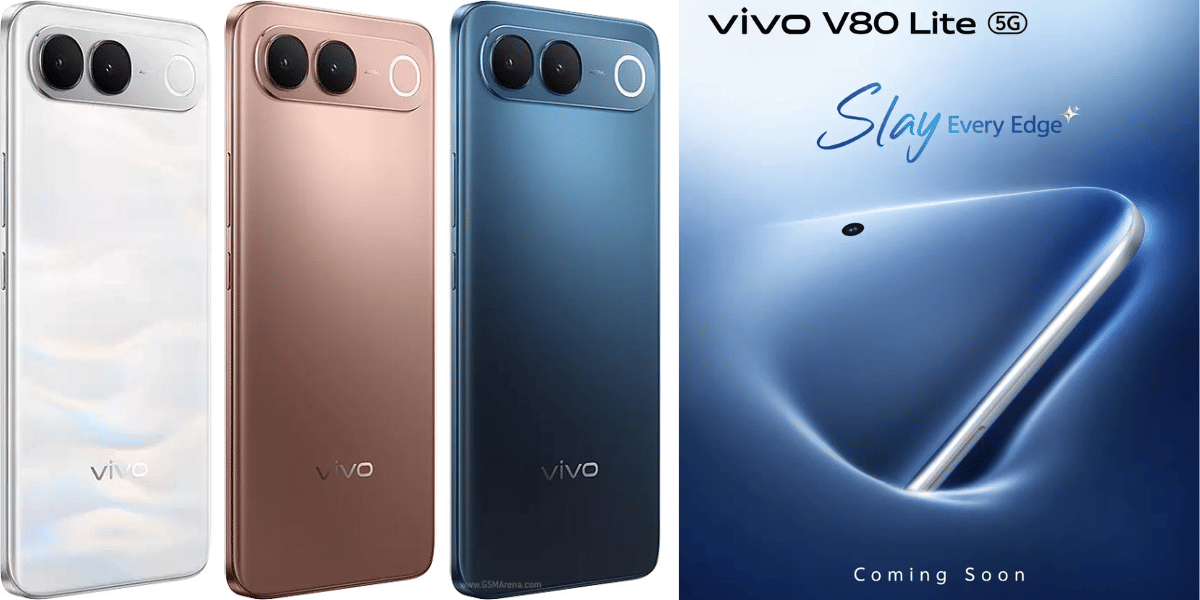 Vivo V80 Lite Design Leaks