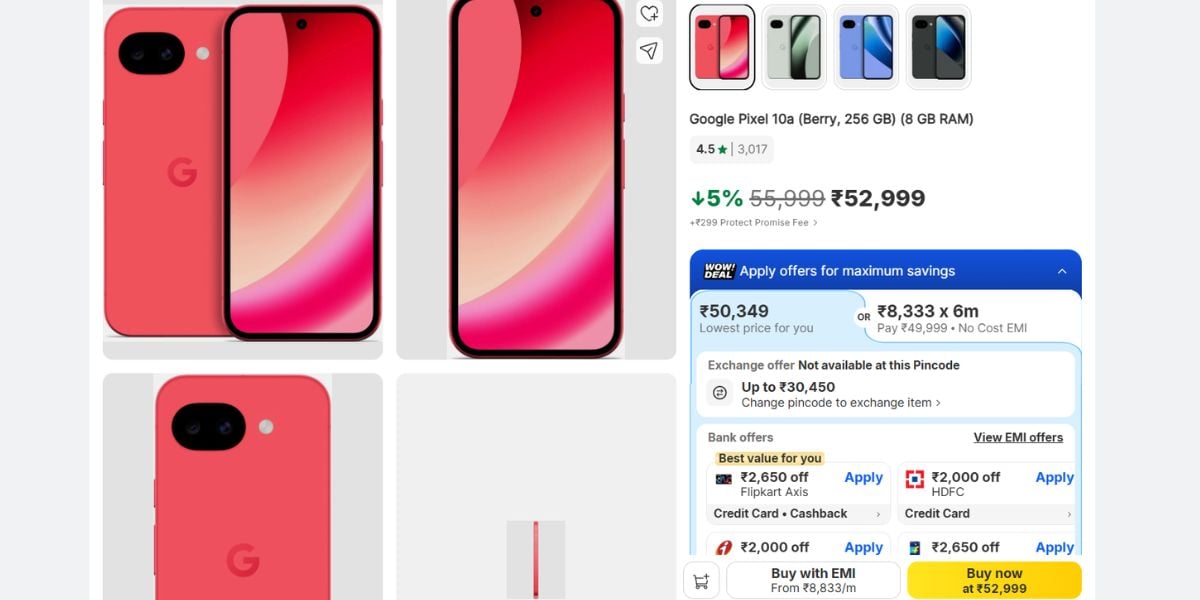 google pixel 10a price drop