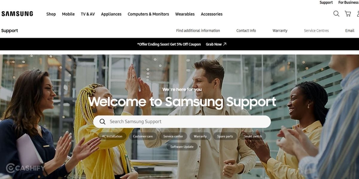 samsung support