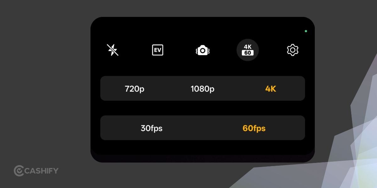 Best Settings For Video recording