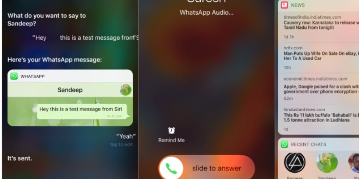 whatsapp android app navigation to look like iOS