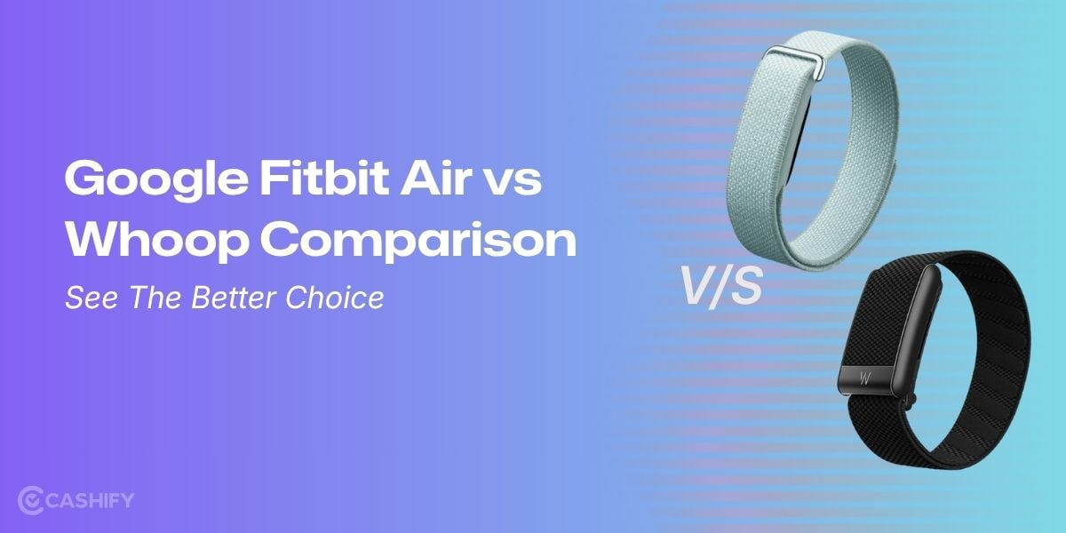 Google Fitbit Air vs Whoop Comparison: See The Better Choice