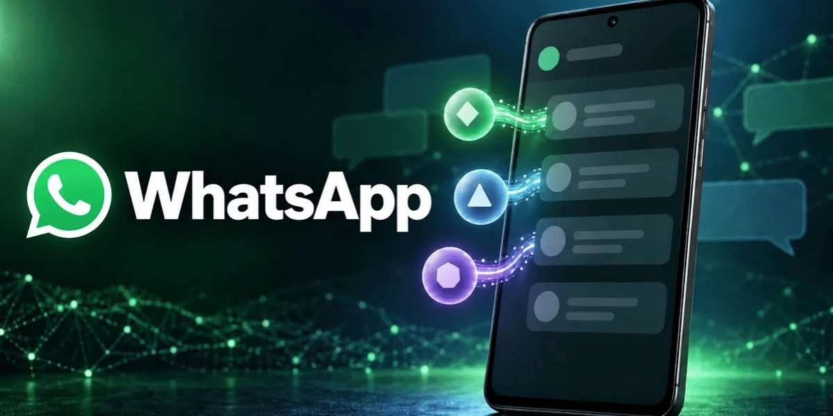 WhatsApp is bringing the new AI agent chats feature