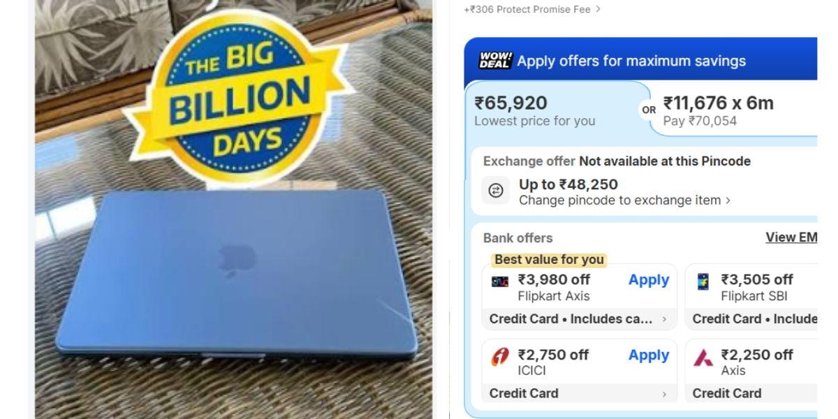 MacBook Neo Price Drops By Rs 14,000 On Big Billion Sale: Check The Offer Here
