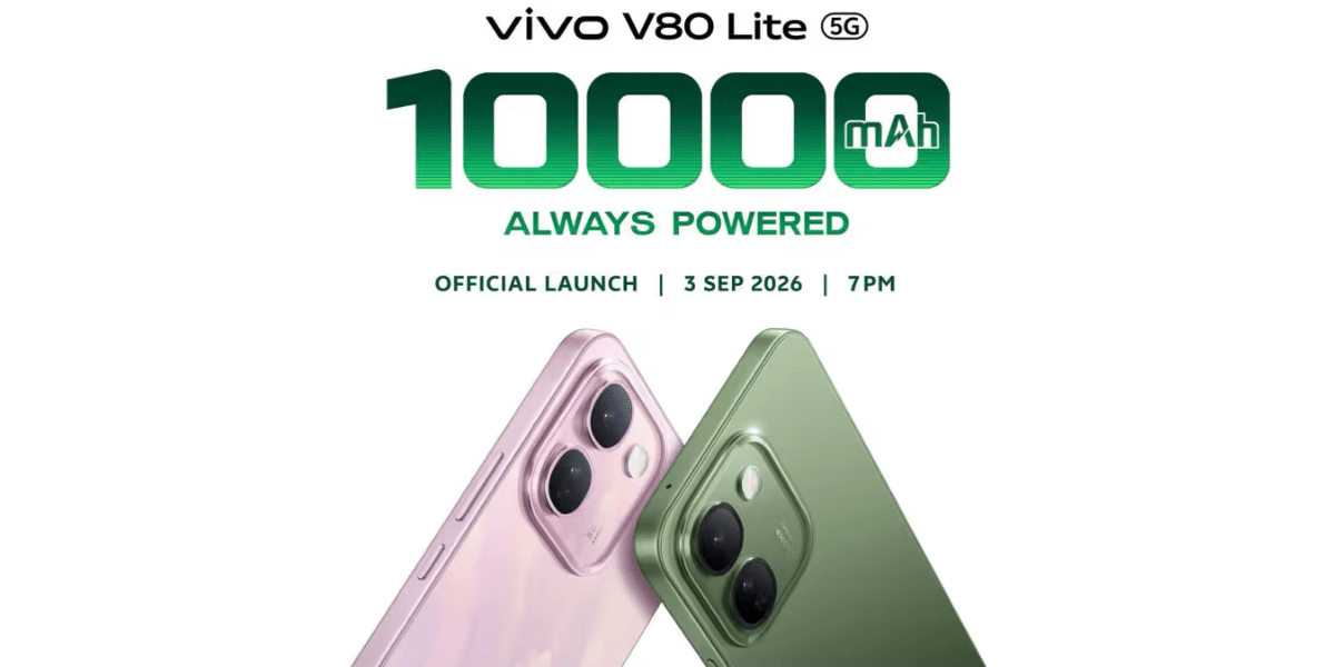 Vivo V80 Lite to sport a 10,000mAh battery