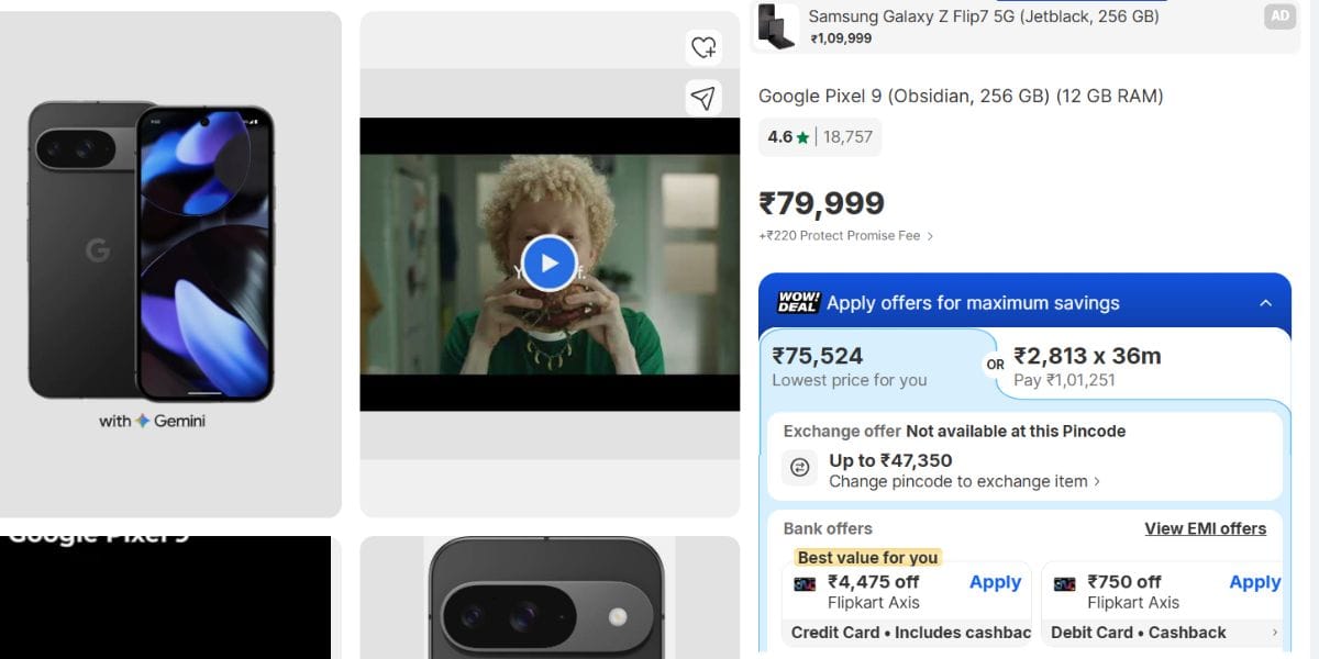 pixel 9 flipkart goat sale