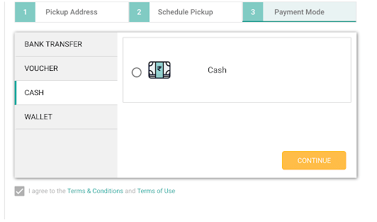 instant cash payment