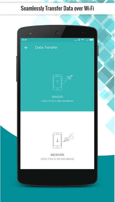 transfer data over wifi