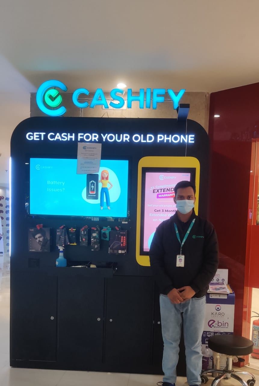 Cashify Buy, Sell and Repair Kiosk Logix City Center Noida