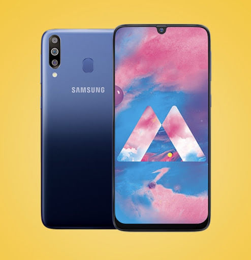 Galaxy M30 Front and Back