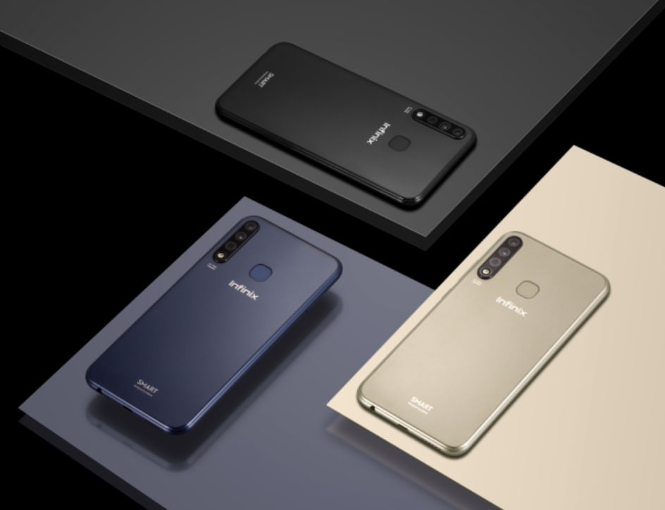 Infinix smart 3 plus smart 3 Plus back look