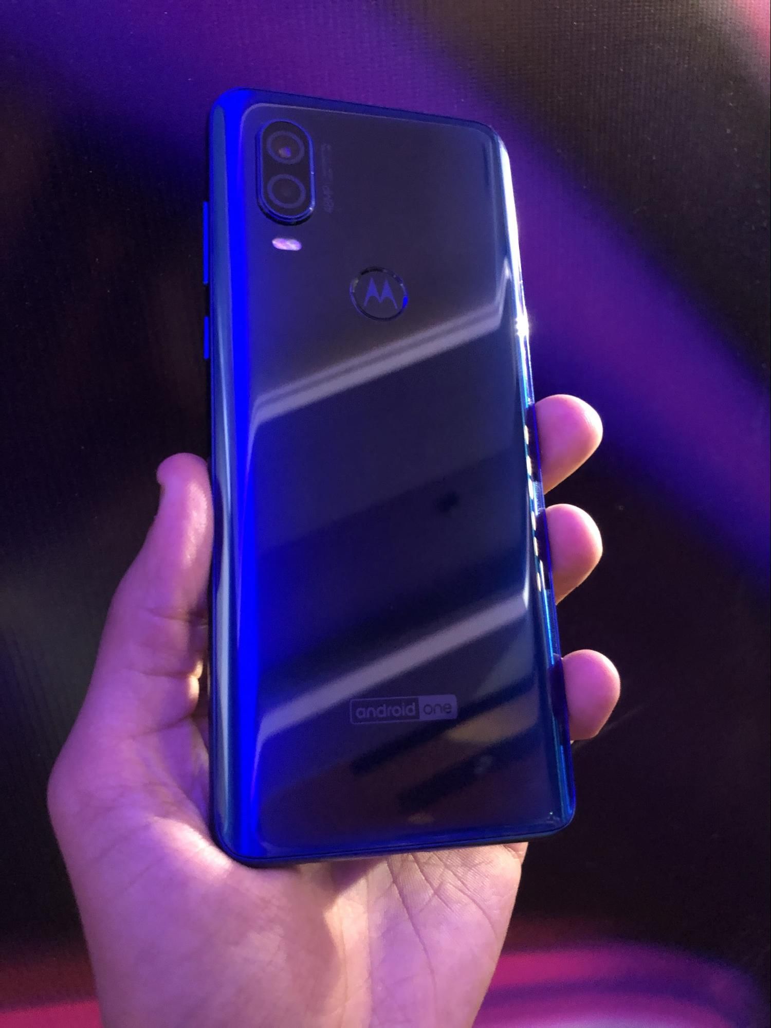Motorola One Vision back look