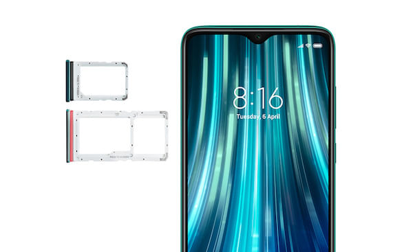 redmi note 8 pro sim slots