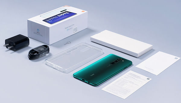 redmi note 8 pro box contents