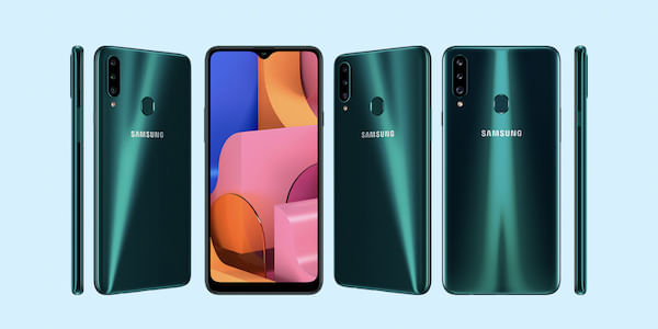 samsung galaxy a20s 360 degree view