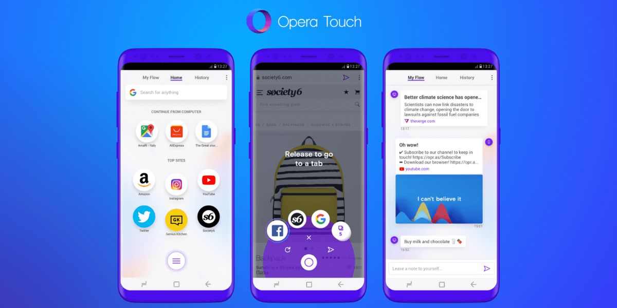 Opera Best Web Browsers
