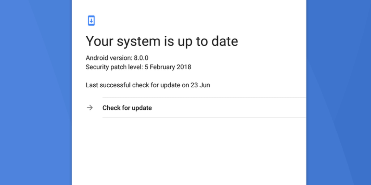 Keep Your Phone Updated