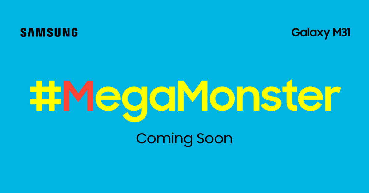 Samsung Galaxy M31 Teased!