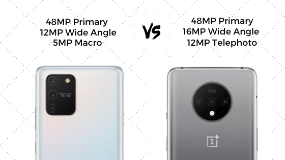 OnePlus 7T vs Samsung Galaxy S10 Lite Camera