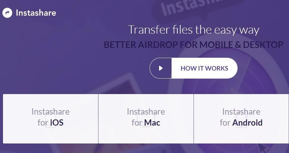 How To Transfer Files From Android To iPad instashare