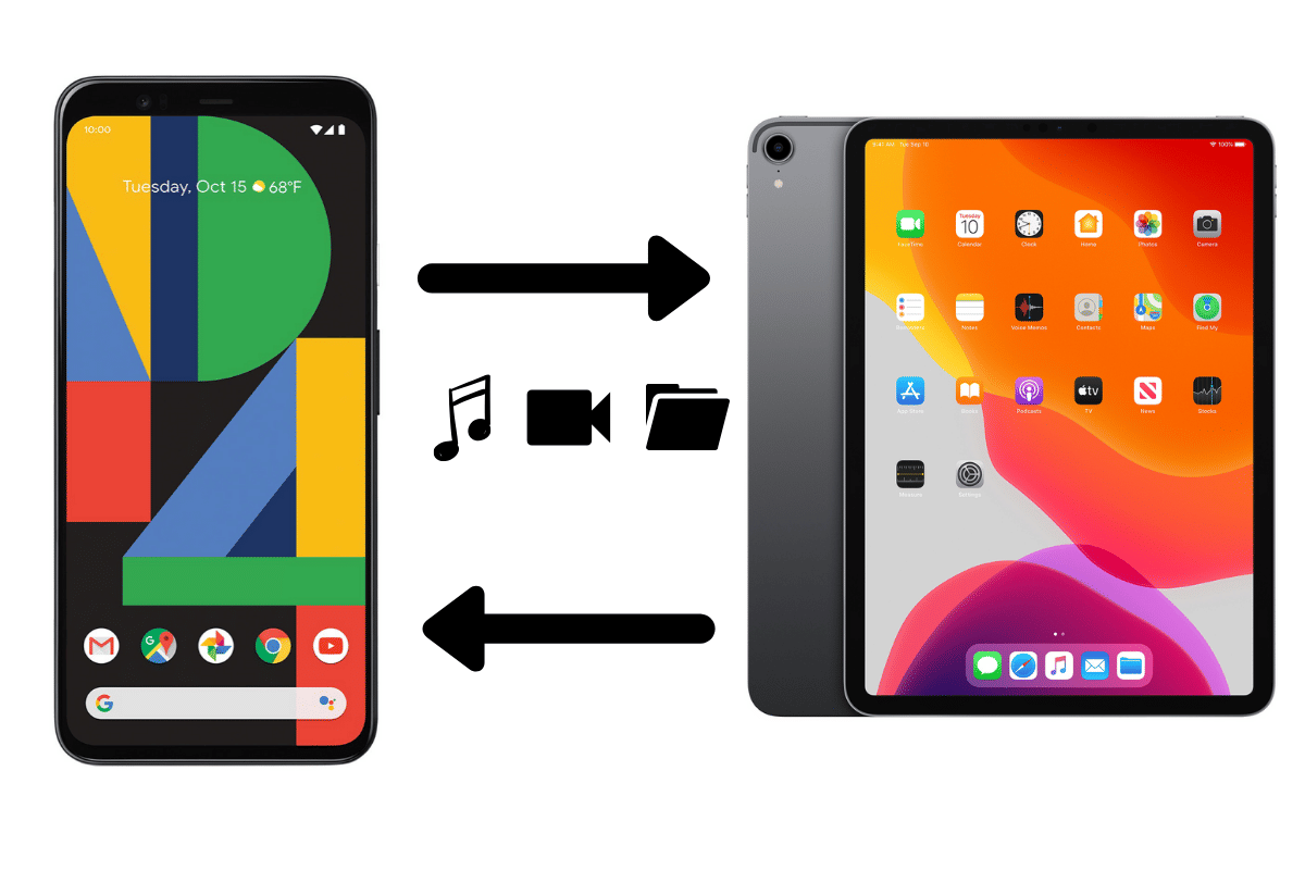 How To Transfer Files From Android To iPad