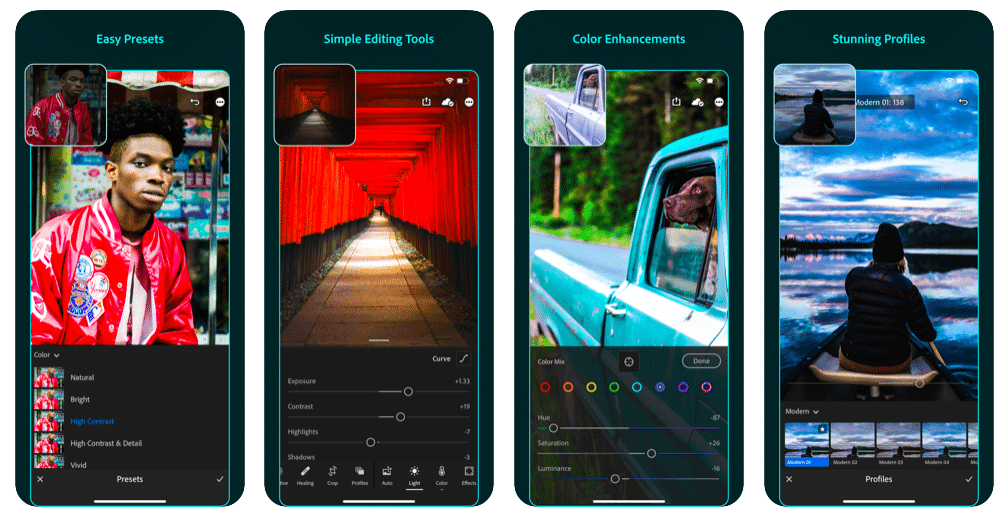best image editing apps ios adobe lightroom
