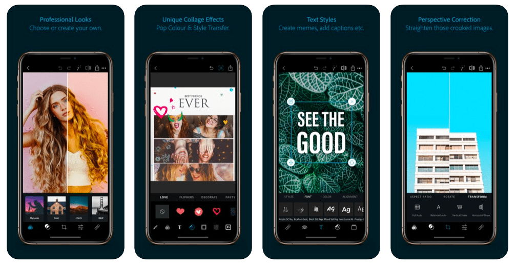 best image editing apps ios photoshop express